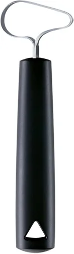 triangle Descorazonador de frutas y verduras, acero inoxidable ultraafilado con dos anchos de corte, elimina núcleos y semillas, apto para