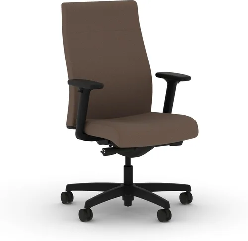 Miniatura 37 de HON Ignition 2.0 - Silla de oficina de tela, tapizada, brazos ajustables, silla de oficina ergonómica ejecutiva reclinable, con inclinación