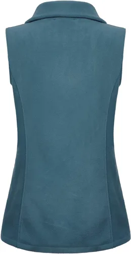 Miniatura 28 de SeSe Code Chaleco de forro polar ligero con cremallera frontal y bolsillos para mujer