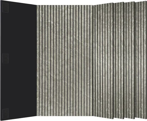 Miniatura 10 de BUBOS Paquete de 4 paneles acústicos grandes, panel de pared acústico de 47.2 x 23.6 pulgadas, panel autoadhesivo a prueba de sonido para paredes