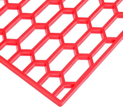 Miniatura 10 de AggAuto - Malla universal de plástico ABS para automóvil, 47 x 16 pulgadas, hexagonal, inserto para parrilla, parachoques, con orificios tipo panal