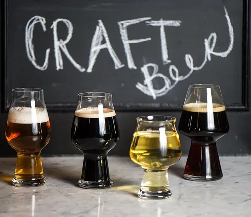 Miniatura 5 de Luigi Bormioli Birrateque - Vasos de cerveza resistentes de 20.25 onzas (juego de 2) – Vasos de cerveza artesanales para Porter Baltic, Irish Dry
