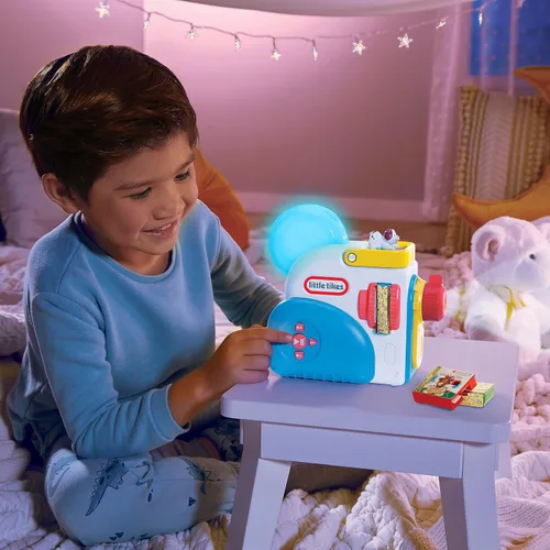 Miniatura 5 de Little Tikes Set Inicial de Máquina de Historias, Tiempo de Cuento, Libros, Pequeño Libro Dorado, Reproducción de Audio, Personaje de El Perro