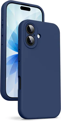Miniatura 95 de Supdeal Funda de silicona líquida para iPhone 12 Pro Max, [protección de cámara] [antihuellas dactilares] [carga inalámbrica] Funda protectora de 4