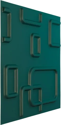 Miniatura 2 de Ekena Millwork 11 7/8 pulgadas de ancho x 11 7/8 pulgadas de alto, Oslo EnduraWall decorativo 3D, laguna satinada