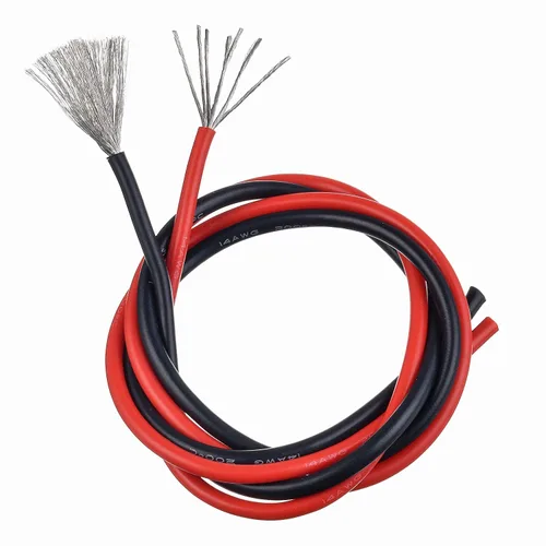 Miniatura 9 de BOJACK Alambre de silicona de calibre 10 de 10 pies rojo y 10 pies negro flexible 10 AWG alambre de cobre trenzado (paquete de 1 par)