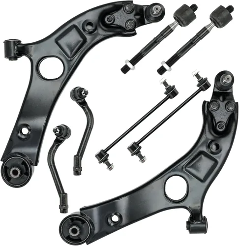 Miniatura 201 de PHILTOP Kit de suspensión delantera de 10 piezas, brazos de control inferiores con juntas de bola, eslabones de extremo de barra estabilizadora