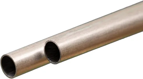 Miniatura 10 de K&S Precision Metals - Tubo redondo de aluminio 386.142 – 0.354 in de diámetro exterior x 0.018 in de pared x 11.811 in de largo – Manualidades