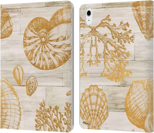 Miniatura 14 de Head Case Designs Funda de piel con licencia oficial de Paul Brent Agate Mermaid Coastal Book Wallet compatible con Apple iPad 10.2 2019/2020/2021