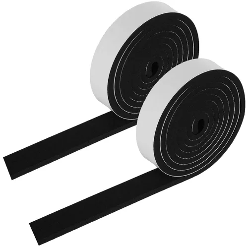 Miniatura 34 de Cinta de espuma de alta densidad, tira de sellado impermeable, tiras CR de neopreno, adhesivo de una sola cara, sello de EVA 1 pulgada de ancho x
