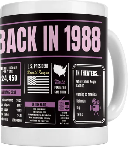 Miniatura 26 de Decoraciones de cumpleaños número 51, taza de café Back In 1972, regalos de cumpleaños de 51 años para hombres, mujeres, amigos, compañeros de De
