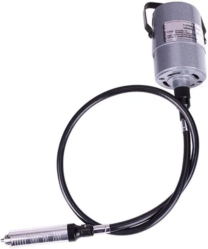 Miniatura 2 de Amoladora de eje flexible Carver Herramienta giratoria para tallar Herramientas multifunción para trabajar el metal, control de pedal de pie, 30