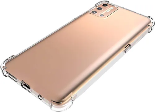 Miniatura 5 de USTIYA Funda para Motorola G9 Plus Clear TPU Moto G9+Cuatro Esquinas Cubierta Protectora Transparente Suave Funda