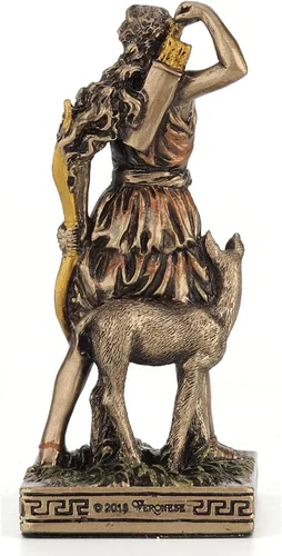 Miniatura 3 de Veronese Design Figura miniatura de dioses griegos (Artemisa, bronce)