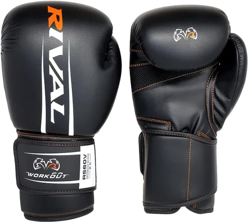 Miniatura 2 de Rival Boxing RS60V 2.0 Guantes de entrenamiento de boxeo, cierre de velcro - Superficie de golpeo más grande para máxima protección