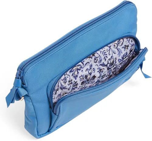 Miniatura 3 de Vera Bradley Bolso cruzado estilo hipster de algodón para mujer con protección RFID