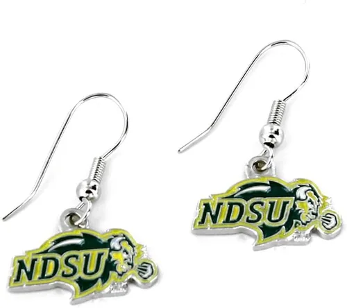 Miniatura 29 de aminco NCAA Pendientes colgantes con logo de la NCAA para adultos unisex
