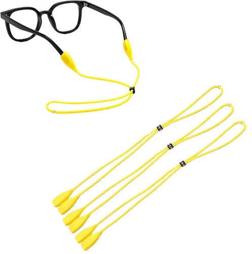 Miniatura 8 de Correa ajustable para gafas, diseño elástico y elástico, adecuado para gafas de miopía, lentes de sol, gafas deportivas