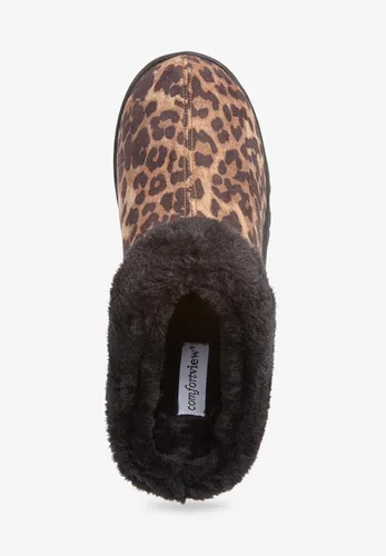 Miniatura 5 de Comfortview Pantuflas tipo zueco The Andy de ancho ancho para mujer