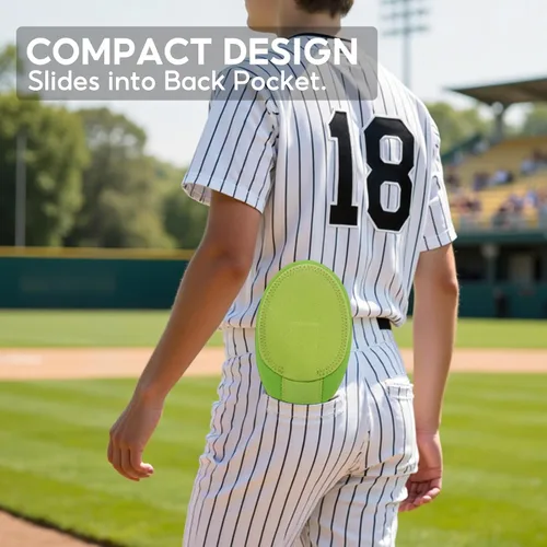Miniatura 6 de Guante deslizante para jóvenes y adultos, guante de béisbol y sóftbol para protección de la mano, accesorio Drippy Drip diseño ambidiestro