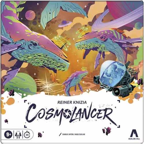 Juego de mesa Cosmolancer | Un juego de estrategia de Reiner Knizia | A partir de 9 años | 2 a 4 jugadores | 30 minutos | Juegos familiares para