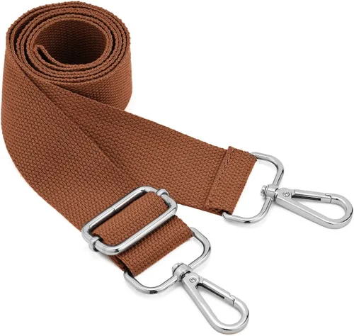 Miniatura 39 de Correa de Bolso de Hombro Ancha de Repuesto Ajustable Cinturón de Lona Bolso Cruzado Bolso de Mano