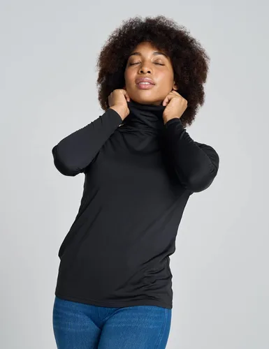 Miniatura 4 de LAPASA Women Turtleneck Thermal Underwear Top Undershirt Lightweight Midweight Fleece Lined Long Sleeve Base Layer L88L90