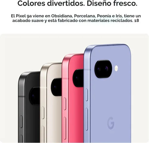 Miniatura 10 de Google Pixel 9a con Gemini - Smartphone Android desbloqueado con cámara increíble y edición de fotos con IA, batería para todo el día y seguridad