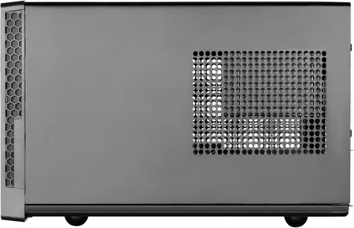 Miniatura 6 de SilverStone Technology Ultra Compact Mini-ITX - Carcasa para computadora con panel frontal de malla, color negro (SST-SG13B-USA)