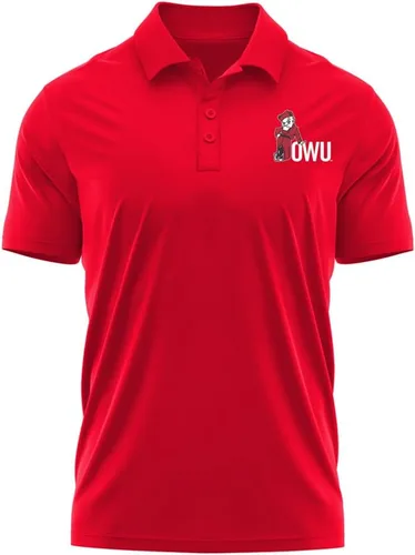 Miniatura 234 de Camisa polo deportiva oficial de la NCAA Collegiate para hombre, colección con logotipo en el pecho izquierdo
