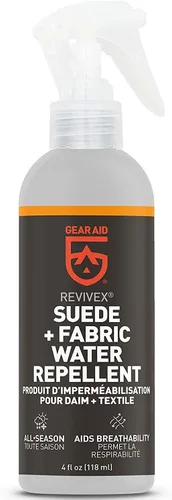 Miniatura 8 de GEAR AID Revivex Nubuck Suede Protector and Fabric Water Repellent for Waterproof Breathable Shoes and Boots, 4 fl oz