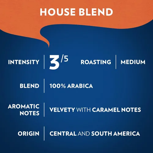 Miniatura 9 de Lavazza House Blend Perfetto - Bolsa de café en grano entero de 12 onzas, tostado medio, cuerpo completo, intensidad 3/5, 100% arábica, ideal