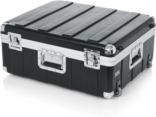 Miniatura 12 de Gator Cases Moldeado Pop-Up Mixer Case w/Wheels, 12U, 6.5" Profundidad (G-MIX-12 PU)