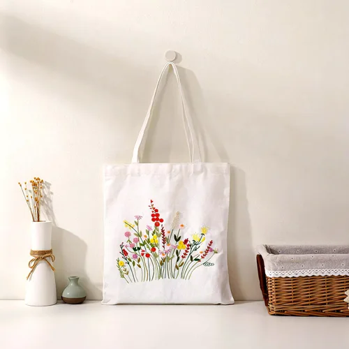Miniatura 8 de iNee 100% Tela de Algodón para Bordado, Tela de Bordado de Algodón, 20 por 60 Pulgadas, Blanco