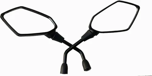 Miniatura 2 de Black Fiber Rear View Mirrors Compatible for 2019 Yamaha MT-03
