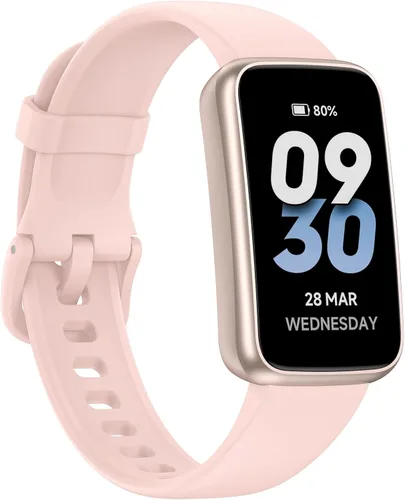 Miniatura 9 de Reloj podómetro de batería larga con vida útil de 14 días, diseño delgado sin necesidad de aplicación/teléfono, rastreador de fitness, reloj Púrpura