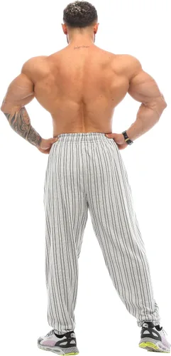 Miniatura 5 de BIG SAM SPORTSWEAR COMPANY Pantalones deportivos holgados con bolsillos para hombre, pantalones de gimnasio Oldschool