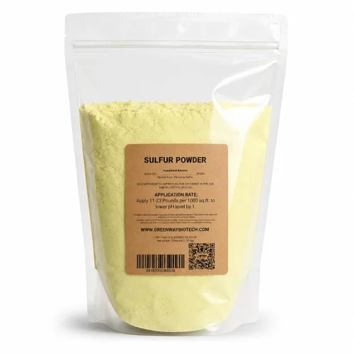 Miniatura 5 de Greenway Biotech, Inc. Fertilizante orgánico en polvo de azufre para plantas, necesario para reducir el pH y mejorar las deficiencias de azufre