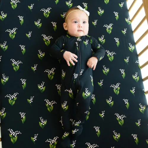 Miniatura 33 de KYTE BABY Pies unisex con cierre de cremallera, rayón hecho de bambú, 0-24 meses
