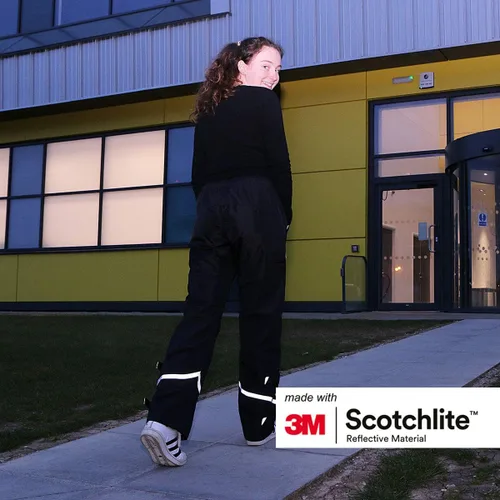 Miniatura 5 de Salzmann 3M Pantalones de lluvia reflectantes Pantalones de senderismo impermeables Fabricado con 3M Scotchlite