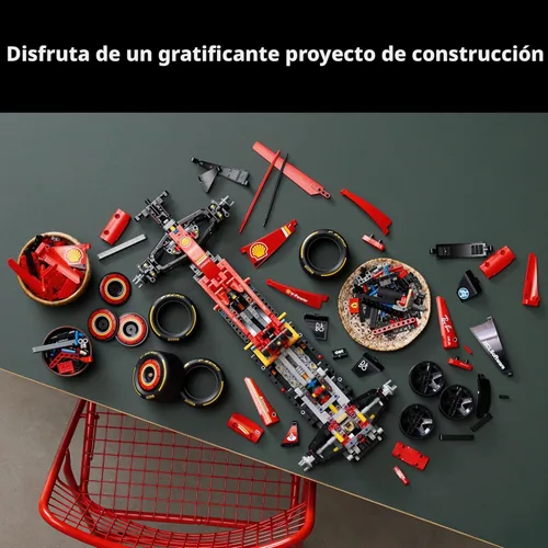 Miniatura 3 de LEGO Technic Ferrari SF-24 F1 - Kit de construcción para adultos, mayores de 18 años con características realistas, manualidades de bricolaje