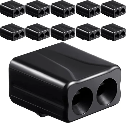 Miniatura 12 de Frienda 10 silbatos de ciervo para vehículos, automóvil, cuerno de ciervo evita colisiones, vehículos activados por viento, ultrasónico, Negro