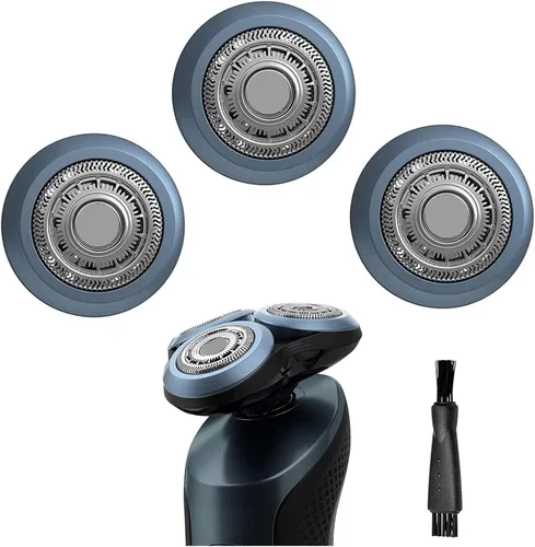SH60 - Cabezales de repuesto compatibles con Philips Shaver S6000 Series, SH60 Cabezales de repuesto para maquinillas de afeitar eléctricas Series