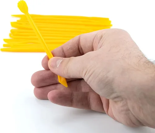 Miniatura 7 de Kit de herramientas de modelado de arcilla de 14 piezas, plástico reutilizable, de doble cara, herramientas de cerámica para dar forma y esculpir