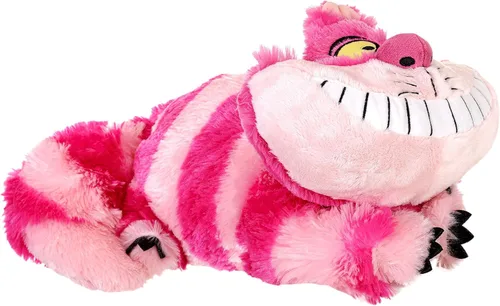 Miniatura 5 de Disney Store Peluche del Gato de Cheshire - Juguete de 'Alicia en el País de las Maravillas' de 14 Pulgadas - Diseño de Rayas Vibrantes, Sonrisa