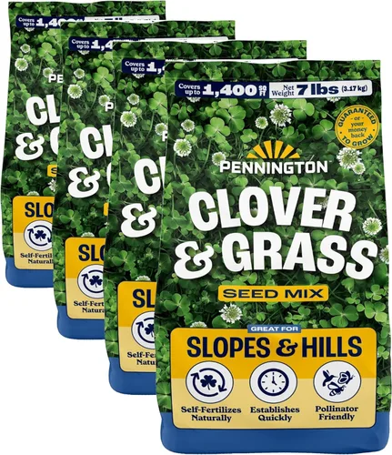 Miniatura 13 de Pennington Smart Seed - Mezcla de trébol y césped, 7 libras