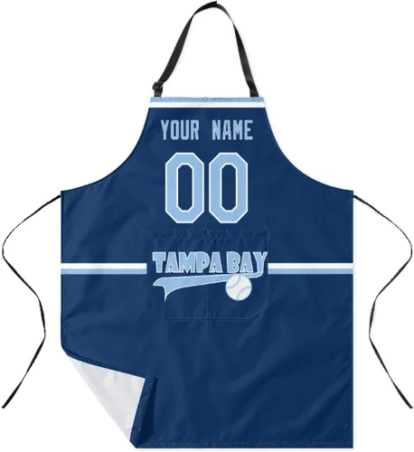 Miniatura 34 de ANTKING Custom Apron with Pocket Custom Any Name and Any Number Gifts for Dad Men Fans