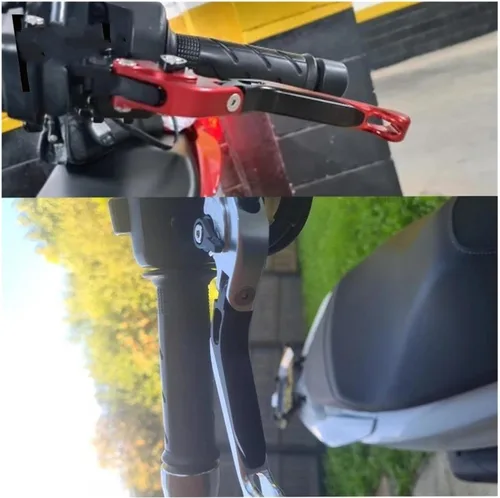 Miniatura 4 de Folding Extendable Brake Clutch Levers for FZ8 FZ-8 FZ 8 2011-2015 Motorcycle Accessories Parts Handles Set Adjustable(Design A)