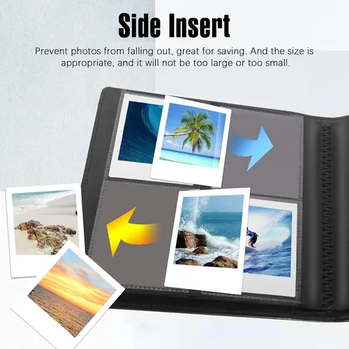 Miniatura 5 de Álbum de fotos de 288 bolsillos para película Fujifilm Instax Square Extra Large Storage Capacity for SQ1 SQ6 SQ10 SQ20 Cameras & SP-3 Printer
