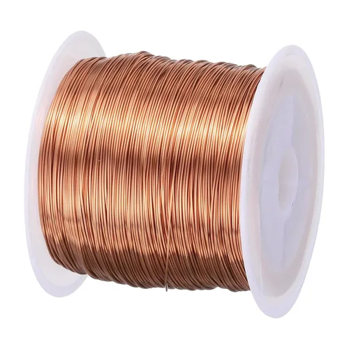 Miniatura 79 de MECCANIXITY - Alambre magnético de calibre 46 AWG - 0.04mm Hilo de cobre esmaltado - Bobina de alambre magnético de 14669 pies (4471m) - 50g Grado F